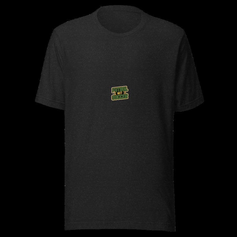 FIFArinio Futbol Not Soccer Tee Black Heather