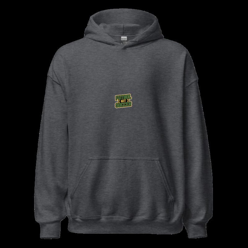 FIFArinio Futbol Not Soccer Hoodie Dark Heather
