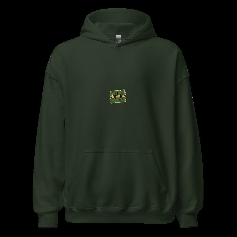 FIFArinio Futbol Not Soccer Hoodie Forest Green