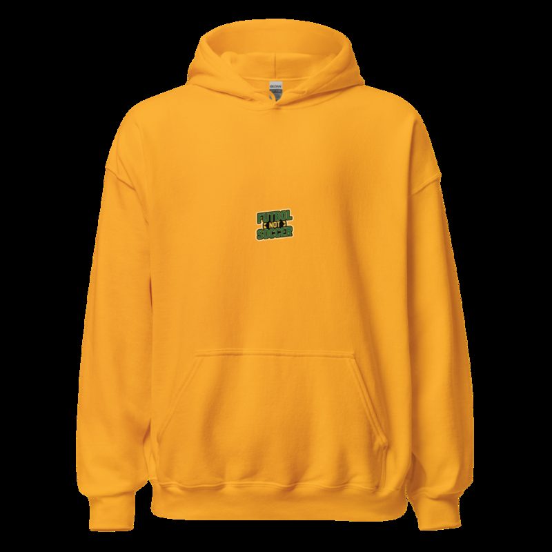 FIFArinio Futbol Not Soccer Hoodie Gold